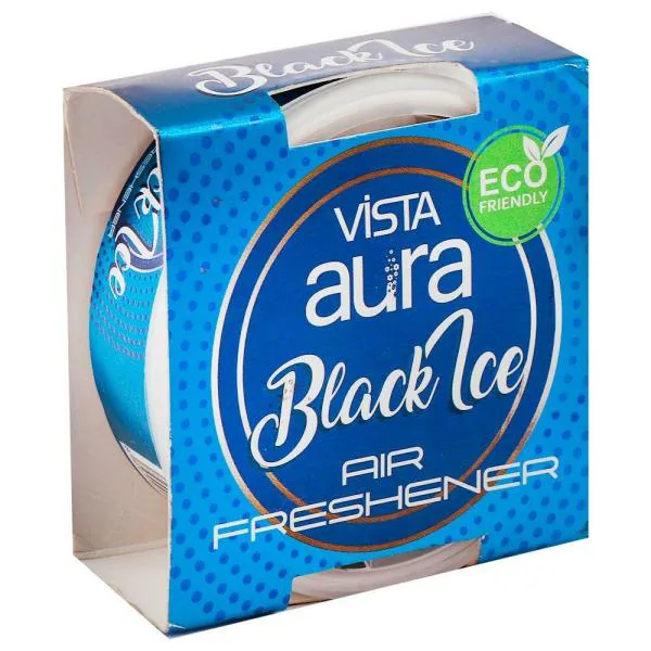 Vista Aura Black Ice Car Freshener Gel 50 g JioMart
