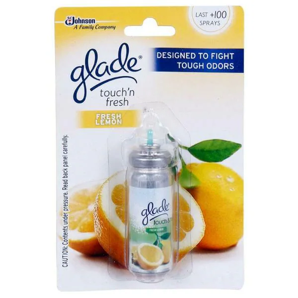 Glade Touch & Fresh Fresh Lemon Air Freshener Diffuser Refill 12 ml JioMart