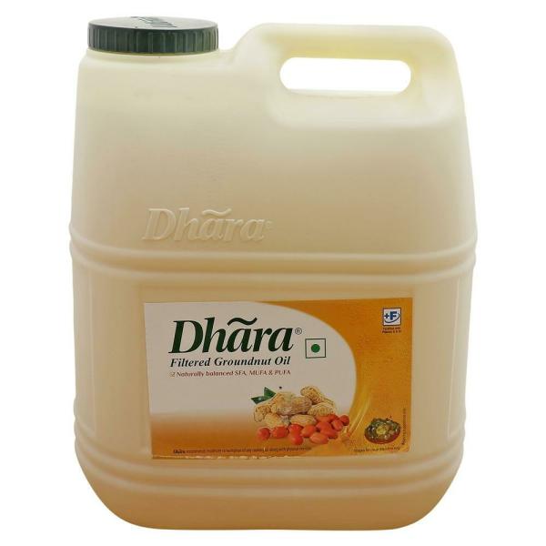 Dhara Filtered Groundnut Oil 15 L JioMart