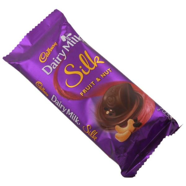 Cadbury Dairy Milk Silk Fruit & Nut Chocolate Bar 55 g JioMart