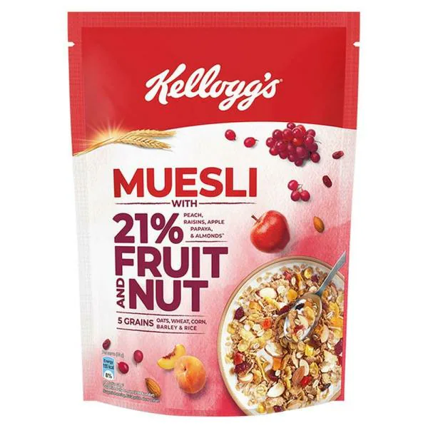 Kellogg's Fruit & Nut Crunchy Muesli 500 g JioMart