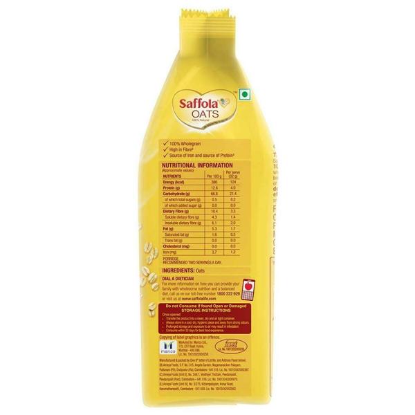 Saffola Oats 400 g JioMart