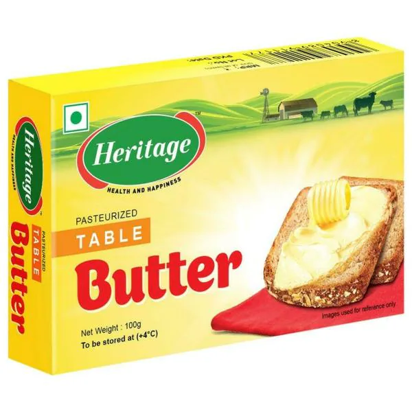 Heritage Butter 100 g (Carton) JioMart