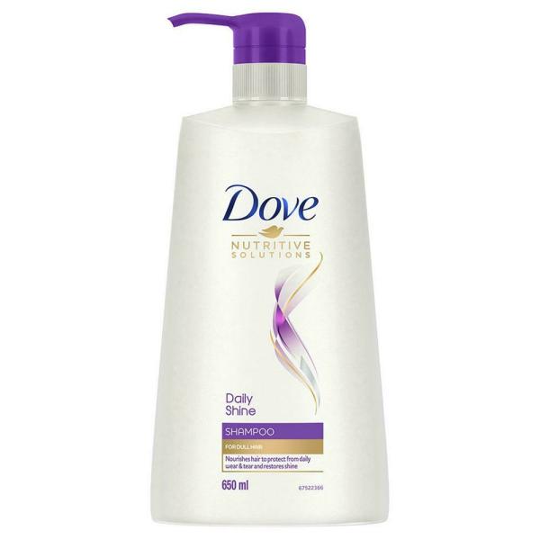 Dove Nutritive Solutions Daily Shine Shampoo 650 ml JioMart