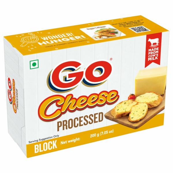 Go Cheese Block 200 g (Carton) JioMart