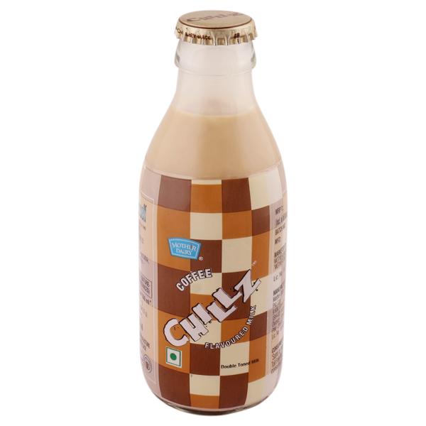 Mother Dairy Chillz Coffee Flavoured Milk 180 ml (Bottle) JioMart