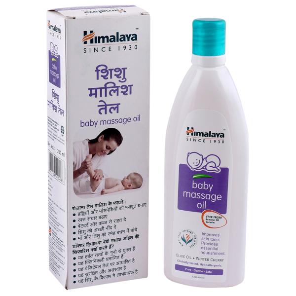 himalaya massage baby oil