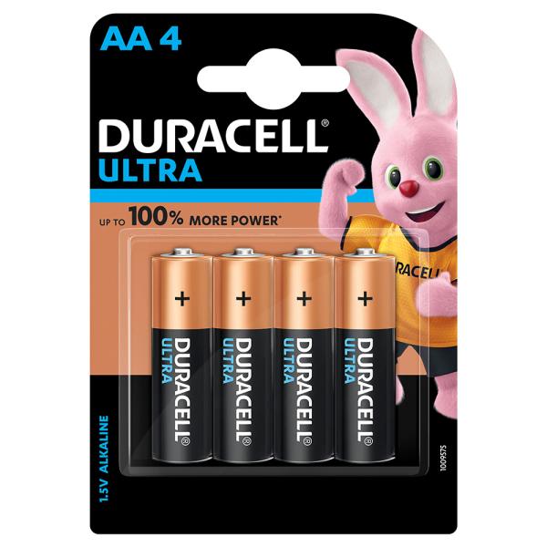 Duracell Ultra Alkaline AA Batteries 1.5 V (Pack of 4) JioMart