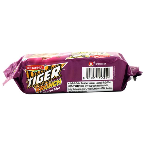 Britannia Tiger Krunch Choco Chips Biscuits 63 g JioMart