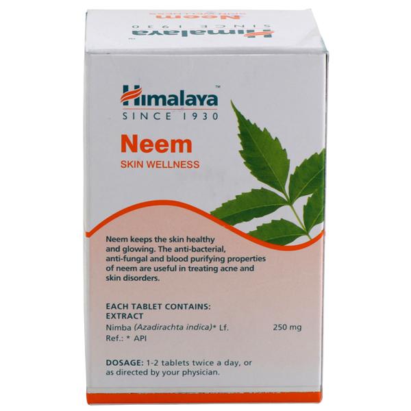 Himalaya Wellness Pure Herbs Neem Skin Wellnes 60 Tablets JioMart