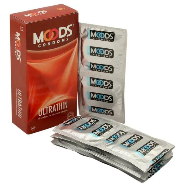 Moods Ultrathin Condoms 12 pcs JioMart