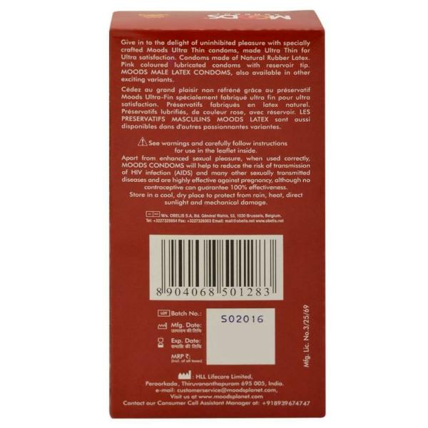 Moods Ultrathin Condoms 12 pcs JioMart