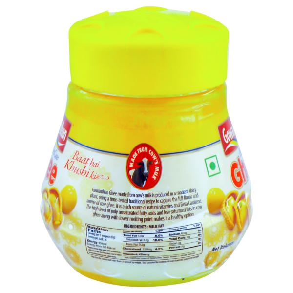 Gowardhan Pure Cow Ghee 200 ml (Jar) JioMart