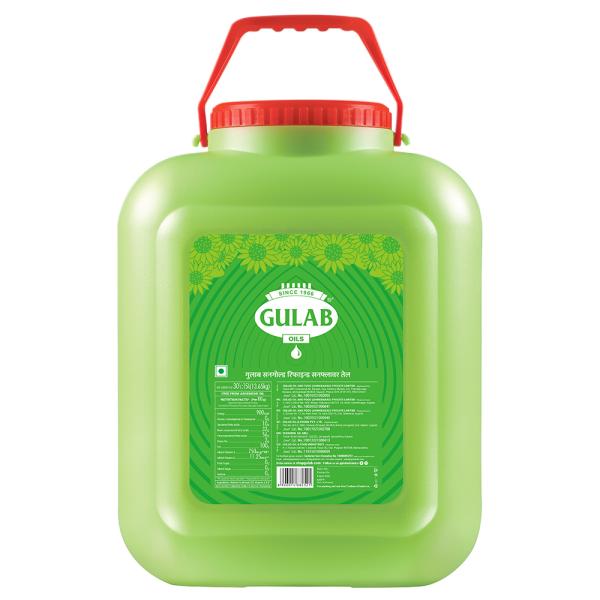 Gulab Sungold Refined Sunflower Oil 15 L (Jar) JioMart