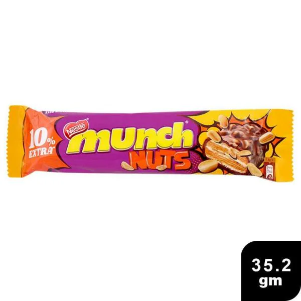 Nestle Munch Nuts Chocolate Bar 35.2 g JioMart