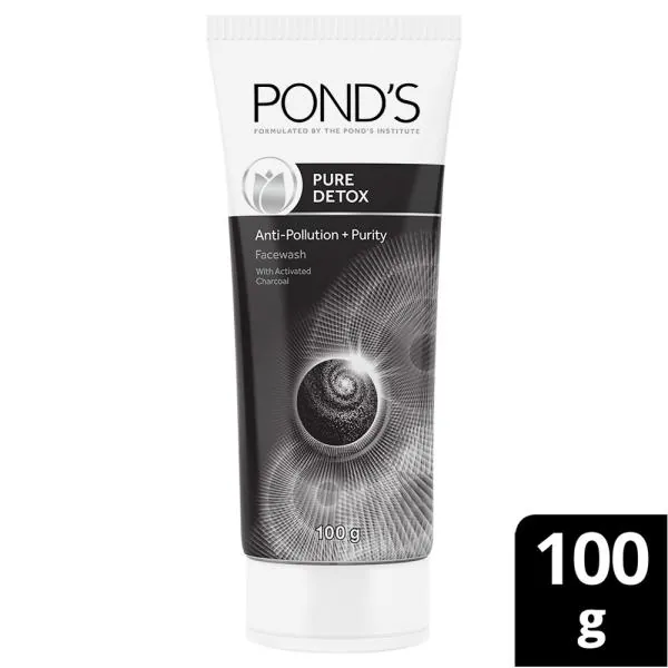 Pond's Pure Detox AntiPollution Purity Face Wash with Activated