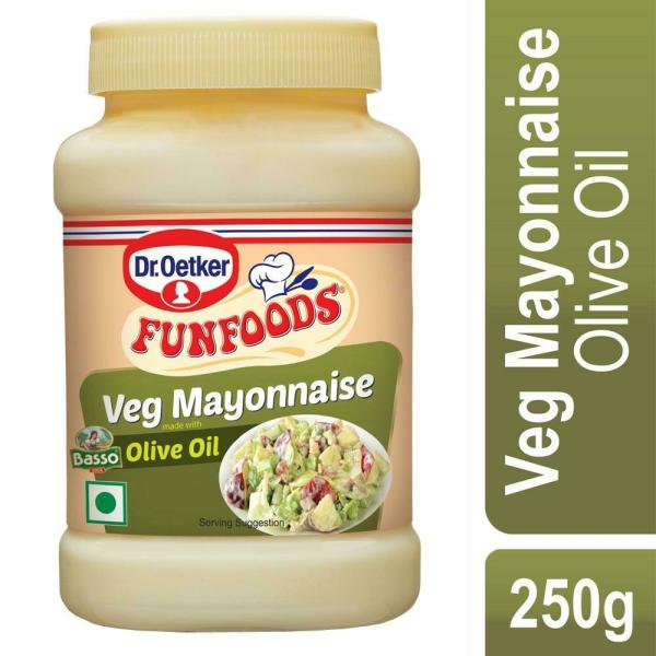 Funfoods Veg Mayonnaise With Olive Oil 250 g JioMart