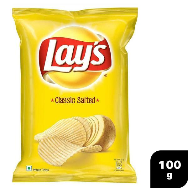 Lay's Classic Salted Potato Chips 100 g JioMart