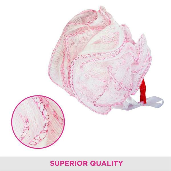 Vega Pink Bath Sponge Loofah (S) JioMart