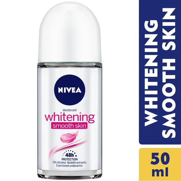 Nivea Whitening Smooth Skin 48h Deodorant Roll On 50 ml JioMart