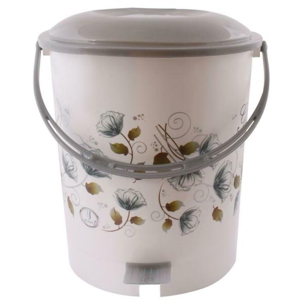 Joyo Printed Assorted Plastic Pedal Dustbin 10.5 L JioMart