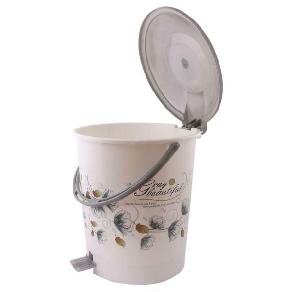 Joyo Printed Assorted Plastic Pedal Dustbin 10.5 L JioMart