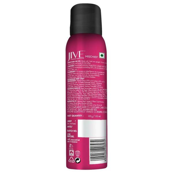 Jive Mischief Deodorant Body Spray 150 ml JioMart