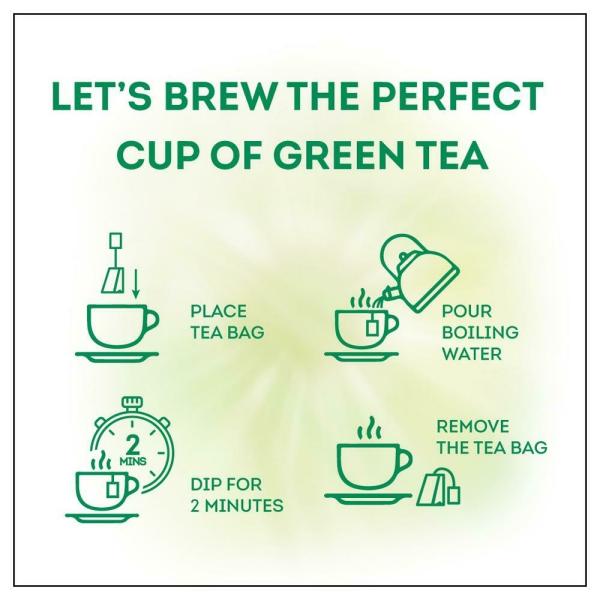Lipton Lemon Zest Green Tea Bags (25 pcs) JioMart