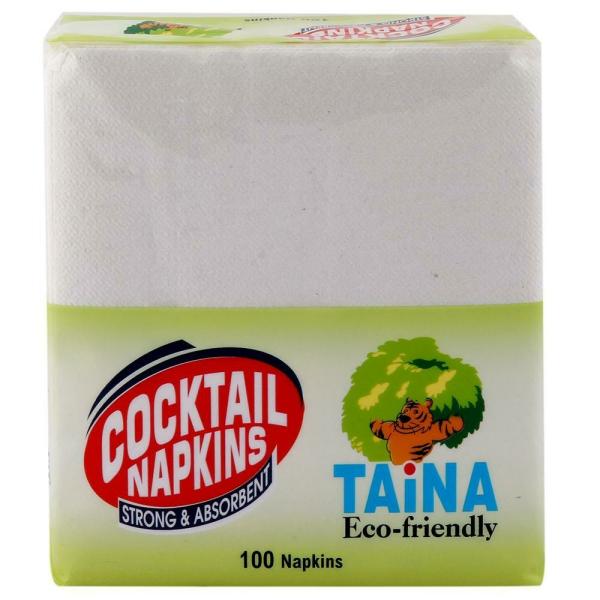 Taina Cocktail Napkin 27x30 cm (100 Sheets) JioMart