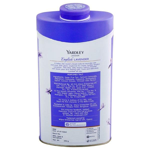 Yardley London English Lavender Perfumed Talc 250 g JioMart