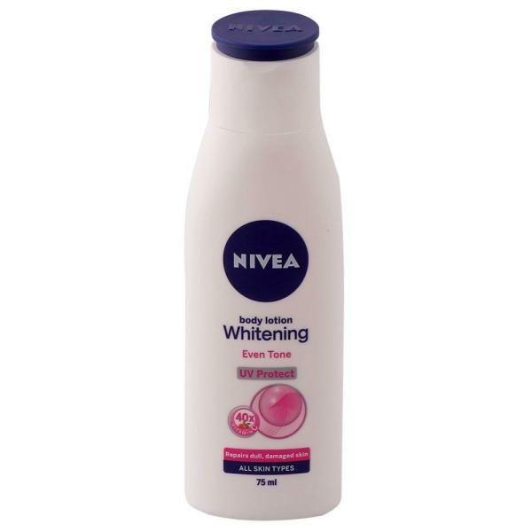 Nivea Whitening UV Protect Even Tone Body Lotion 75 ml JioMart