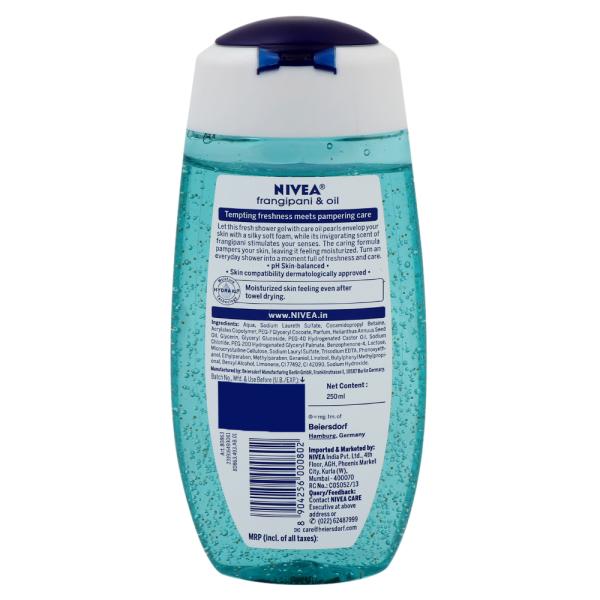 Nivea Frangipani & Oil Shower Gel 250 ml JioMart