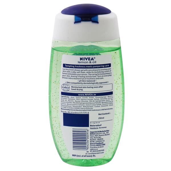Nivea Lemon & Oil Shower Gel 250 ml JioMart