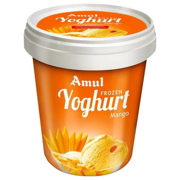 Amul Mango Frozen Yogurt 125 ml (Container) JioMart