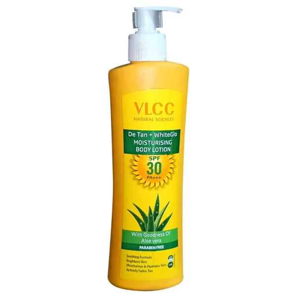 VLCC De Tan + WhiteGlo SPF 30 PA+++ Moisturising Body Lotion 350 ml
