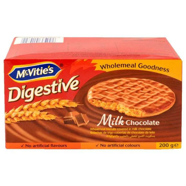 McVitie's Milk Chocolate Digestive Biscuits 200 g JioMart