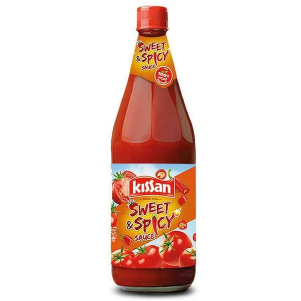 Kissan Twist Sweet & Spicy Tomato Sauce 1 kg JioMart