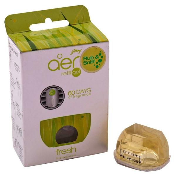 Godrej Aer Fresh Lush Green Car Freshener Gel Refill 9 ml JioMart