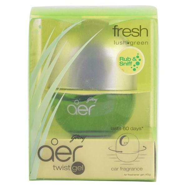 Godrej Aer Twist Fresh Lush Green Car Freshener Gel 45 g JioMart
