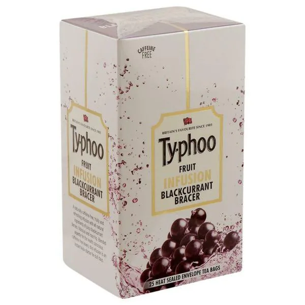 Typhoo Black Currant Bracer Tea Bags 25 pcs JioMart