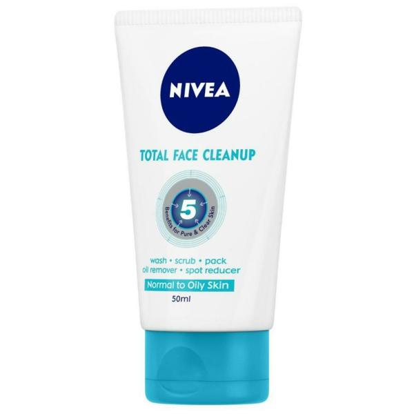 Nivea Total Face Cleanup for Normal & Oily Skin 50 ml JioMart