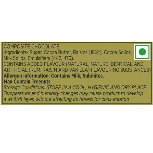 Cadbury Temptations Rum & Raisins Chocolate 72 g JioMart