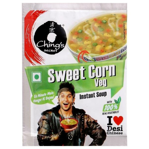 Ching's Secret Sweet Corn Veg Instant Soup 15 g JioMart