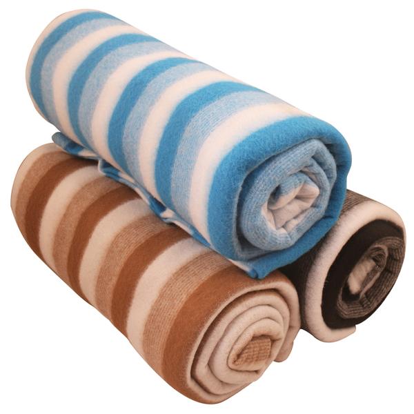 Home One Polar Fleece Assorted Polyester Single Blanket 215x130 cm
