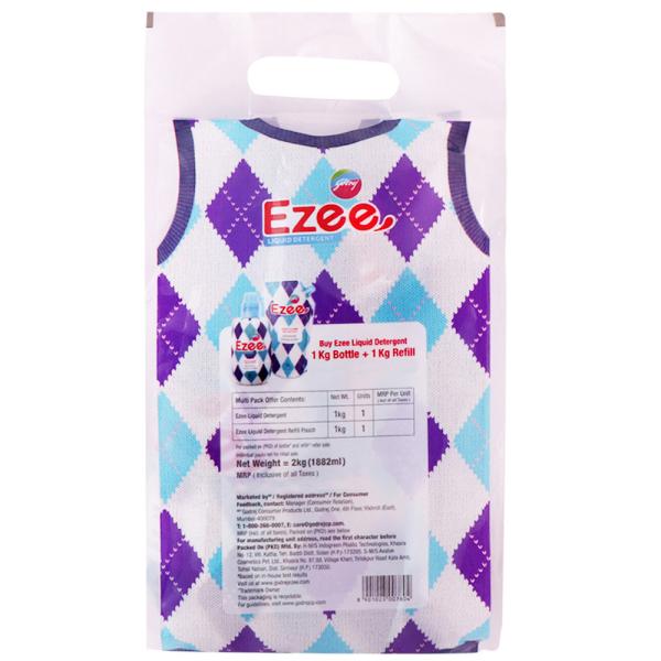 Godrej Ezee Winterwear, Chiffon & Silks Liquid Detergent 1 kg (Pack of 2) JioMart