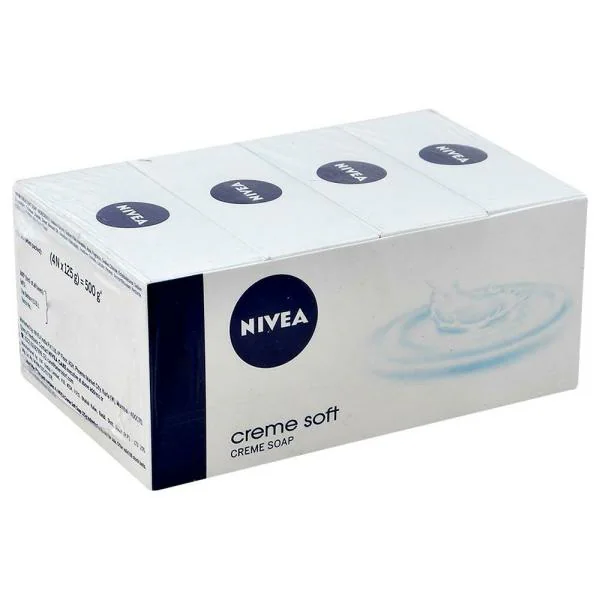 Nivea Creme Care Soap 125 g (Pack of 4) JioMart