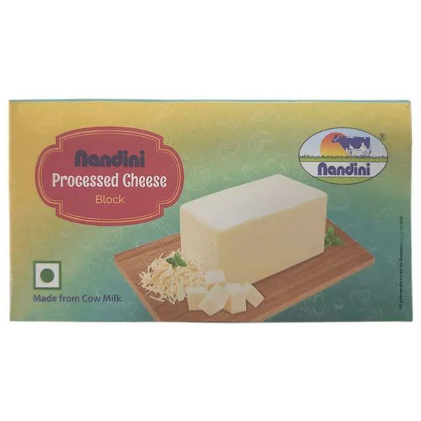 Nandini Processed Cheese Block 200 g (Carton) JioMart