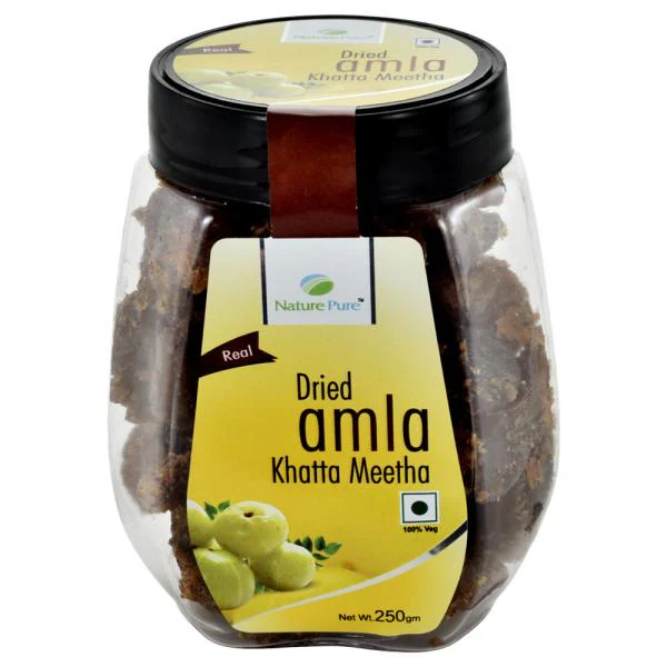 Nature Pure Real Dried Khatta Meetha Amla 250 g JioMart