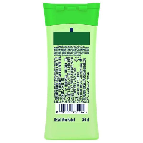 Vaseline Intensive Care Aloe Fresh Lotion 200 ml JioMart