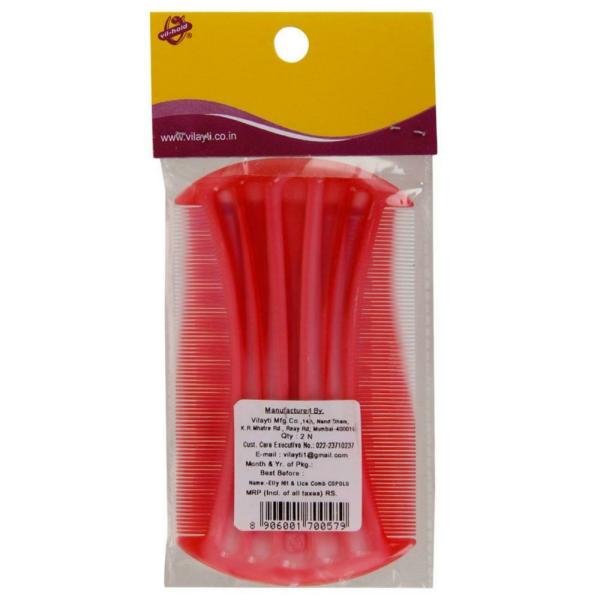 Elly Assorted Nit & Lice Comb 2 pcs JioMart